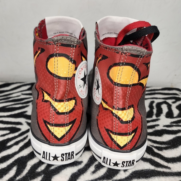 NEW Converse All Star Superman Men 8/Women 10 - Picture 5 of 11